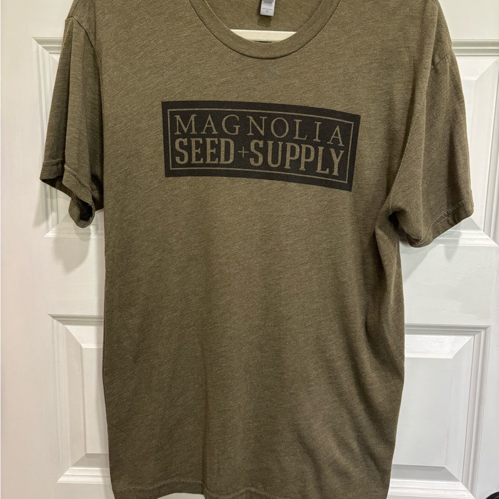 Next Level Apparel Olive Graphic Tee
